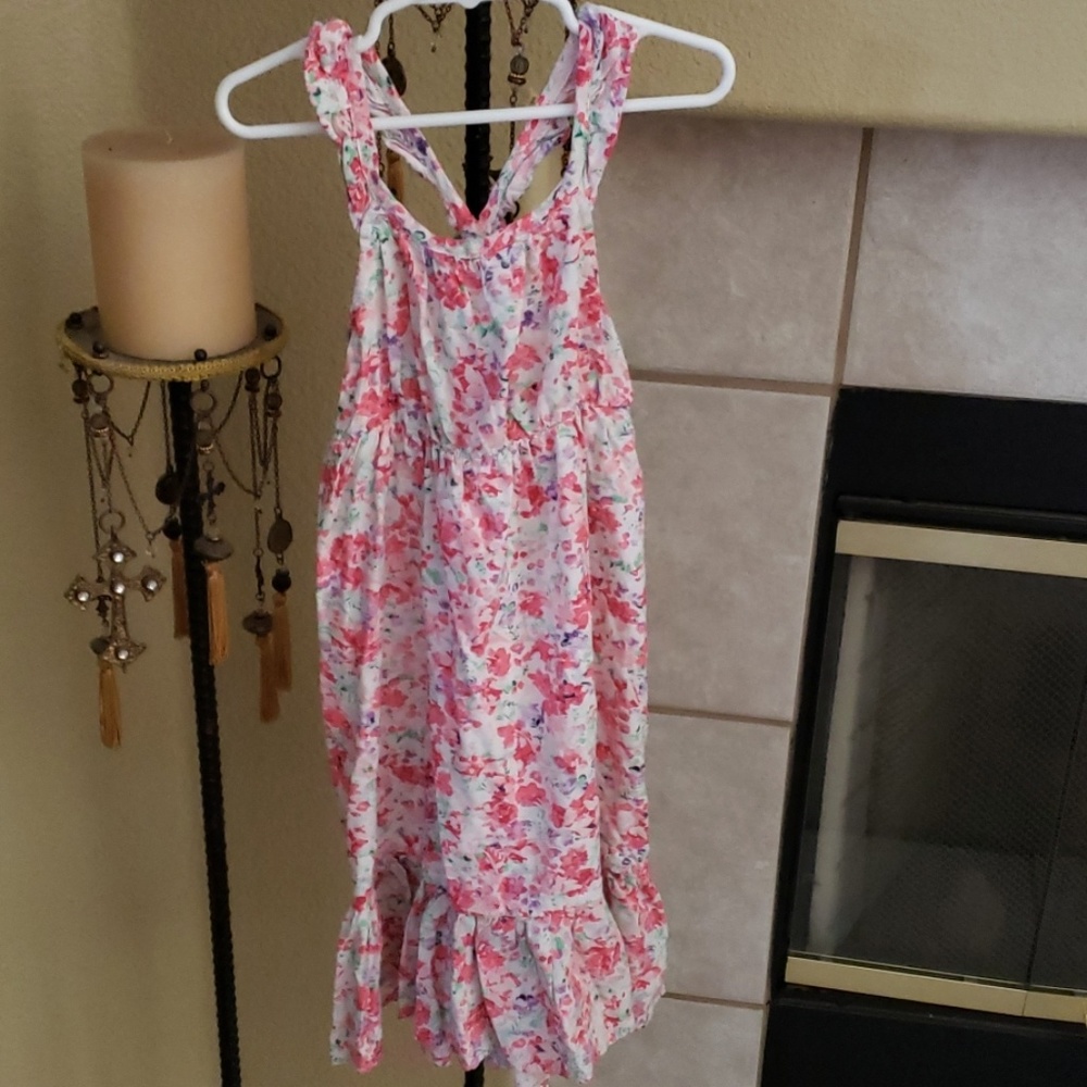 Girls Flower maxi sundress